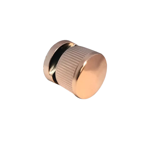 BOTAO FRANCÊS METAL CR,DOURADO,PT,BCO,ROSÉ