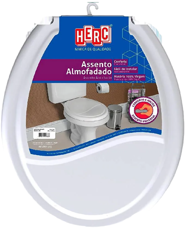 ASSENTO ALMOFADADO BRANCO- HERC 2385