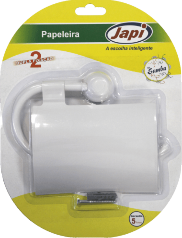 PAPELEIRA KIT SAMBA BRANCO - JAPI